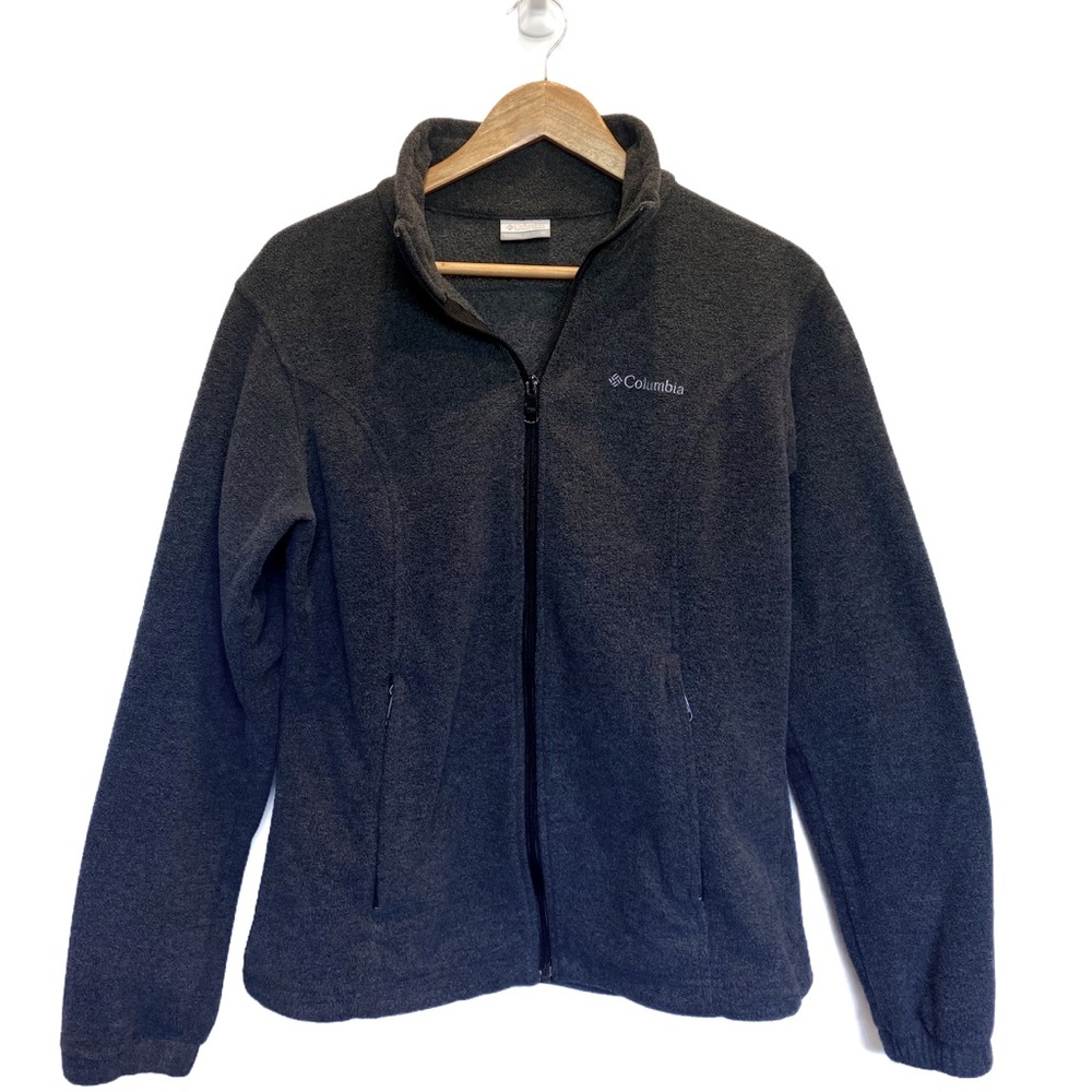 Columbia Benton Springs - Gray Fleece Jacket - Size Medium